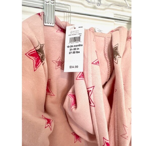 Baby Gap Logo Zip Hoodie and Matching Joggers Set NWT - Picture 8 of 9